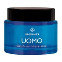 Gel Facial Hidratante Masculino Uomo Refresca y Descongestiona Reino