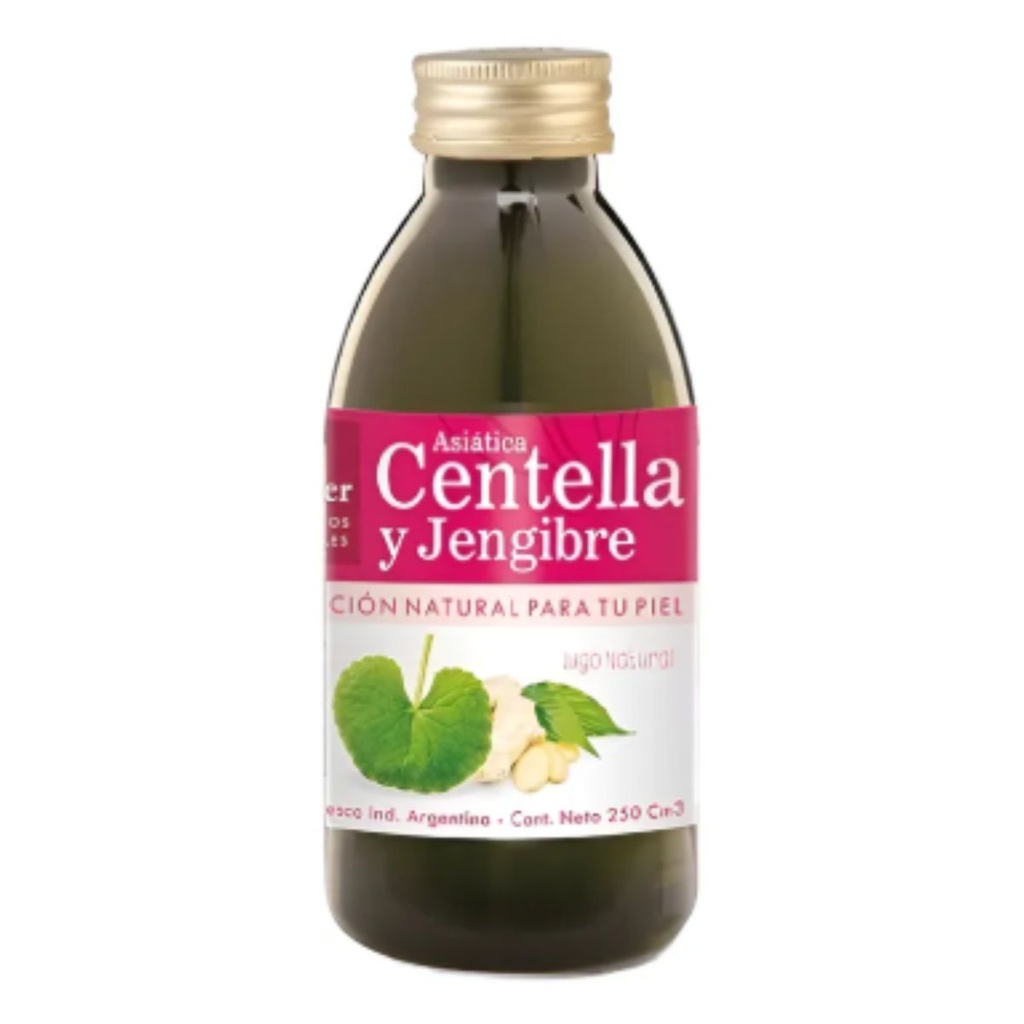 Jugo de Centella y Jengibre Gran Aliada Contra la Celulitis Natier