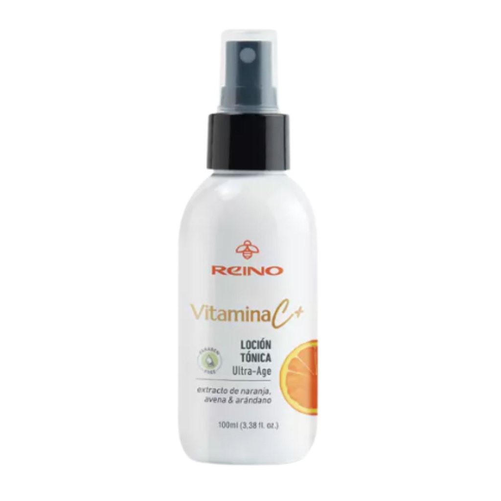 Loción Tónica Vitamina C Refresca Hidrata y Mejora la Textura Reino