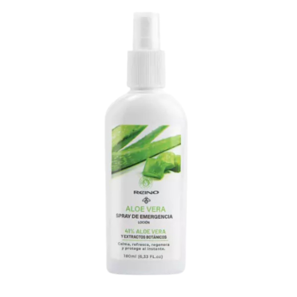 Spray de Aloe Vera Descongestivo Calmente y Refrescante Reino
