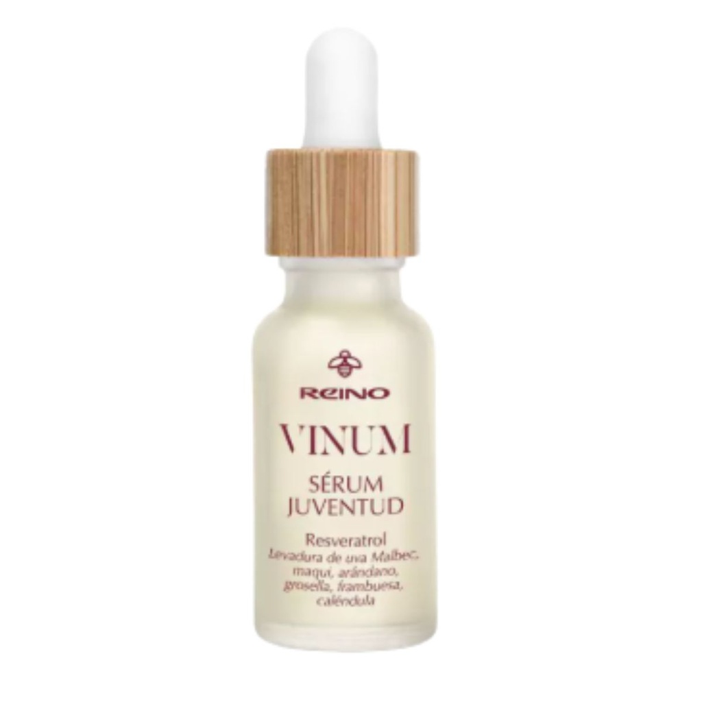 Sérum Juventud Facial Con Uva Malbec Vinum Arrugas, Manchas y Flaccidez Reino