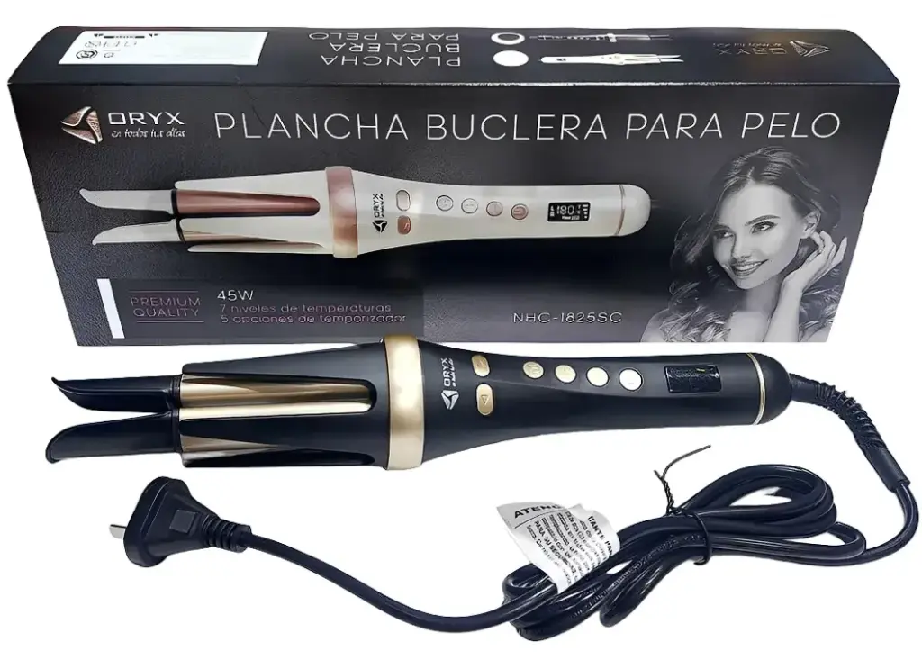 Buclera Rizadora Con Giro Aumatico Regulador De Temperatura