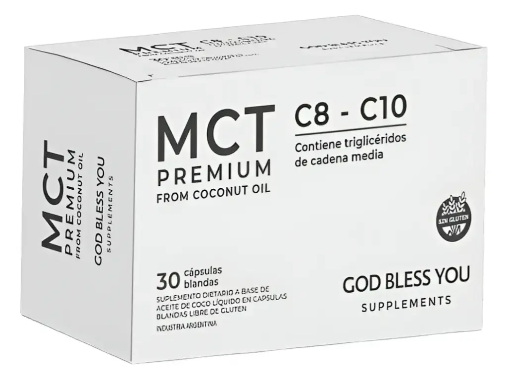 Cápsulas de Coco MCT Premium x 30 unidades