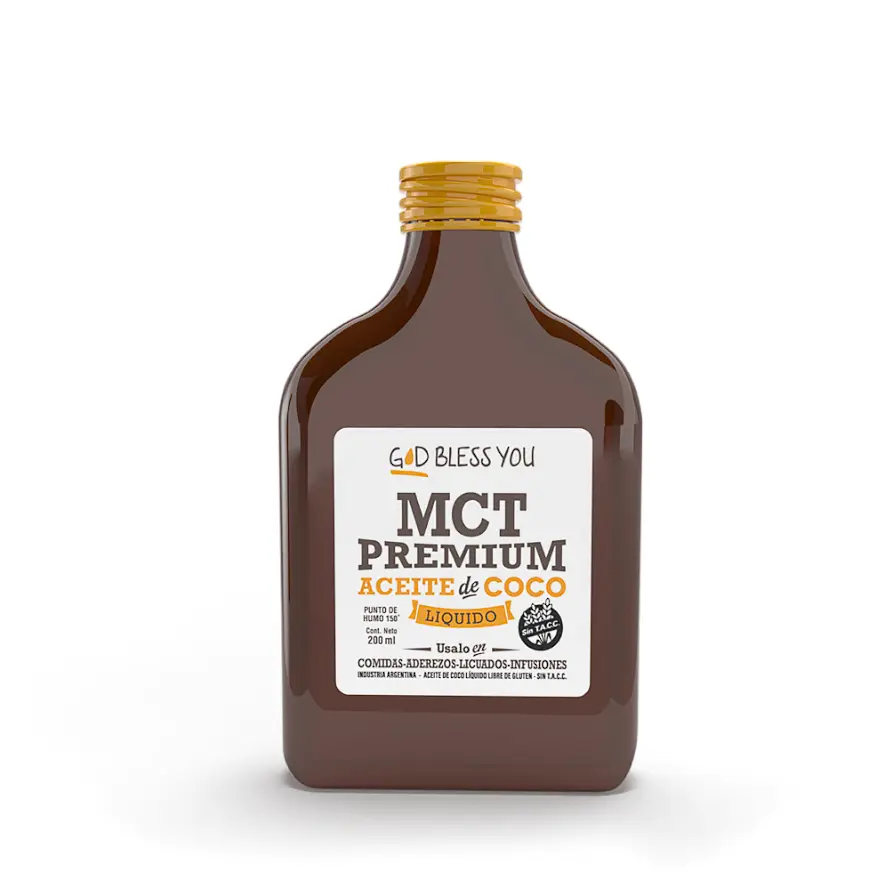 Aceite de Coco MCT Premium x 200Ml God Bless You