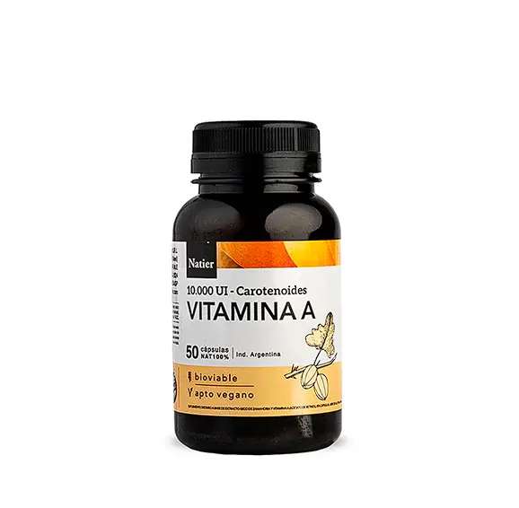 Cápsulas de Vitamina A Natural & Concentrada - Visión y Piel