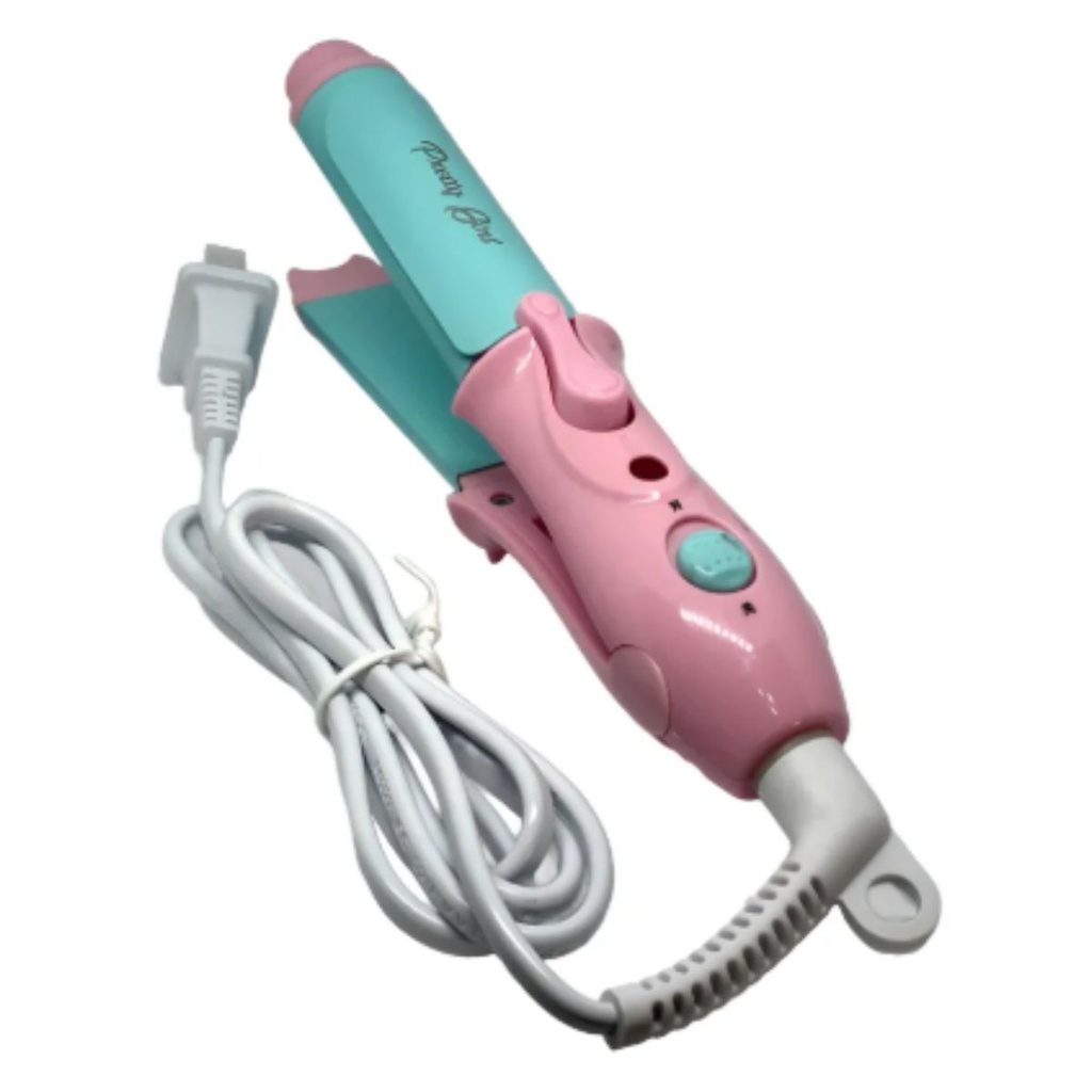 Mini Planchita Buclera Portátil 2 En 1