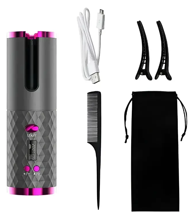 Buclera Automática Rizador De Cabello Recargable
