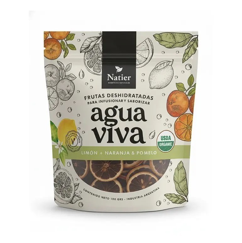 Agua Viva Frutas para Saborizar Agua Natier