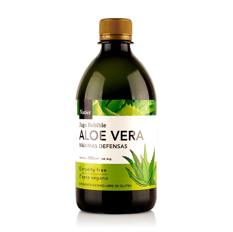 Aloe Vera jugo 100% natural x 500CC Natier