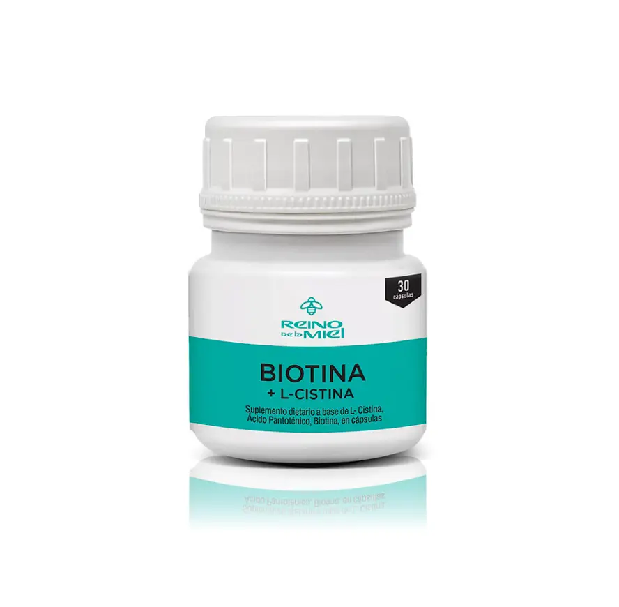 Suplemento Biotina + L-Cistina x30 Cápsulas Reino