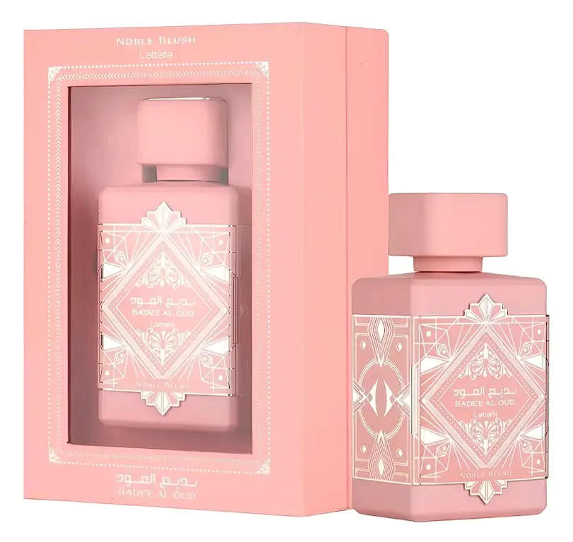 Perfume Femenino Bade'e Al Oud Noble Blush Lattafa 100ml