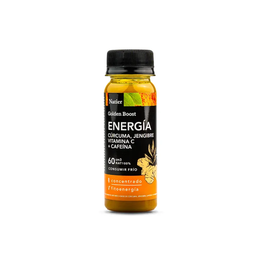Shot Energizante (Cúrcuma, Jengibre y Cafeína)