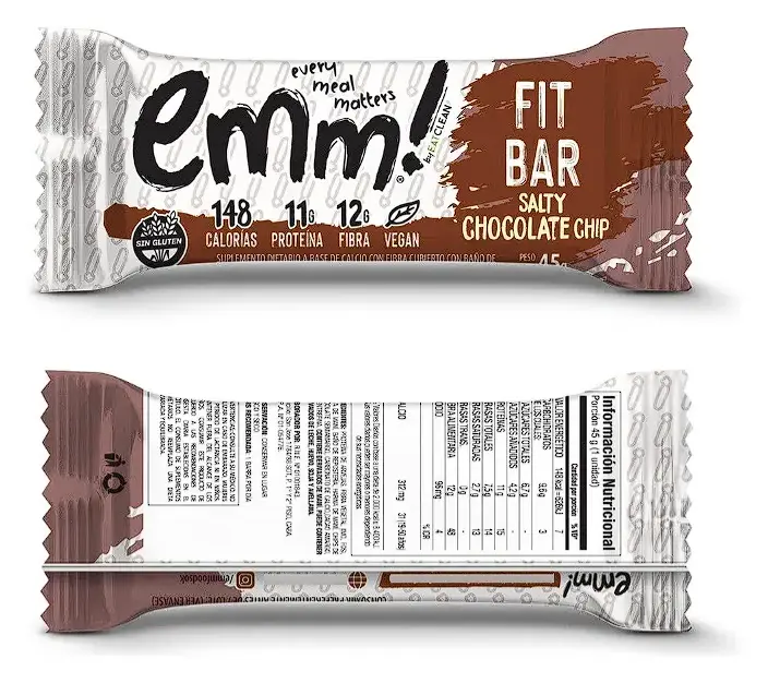 Barra Proteica Fit Bar 11g Proteína Emm! Sin Tacc