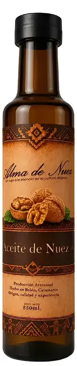 Aceite De Nuez Prensado En Frio Alma De Nuez X 250ml