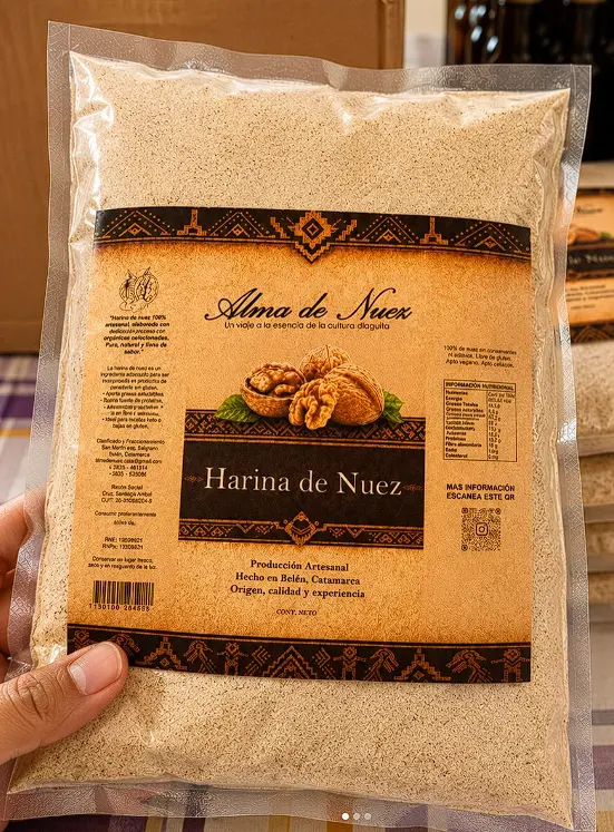 Harina de Nuez x 500grs. Alma de Nuez