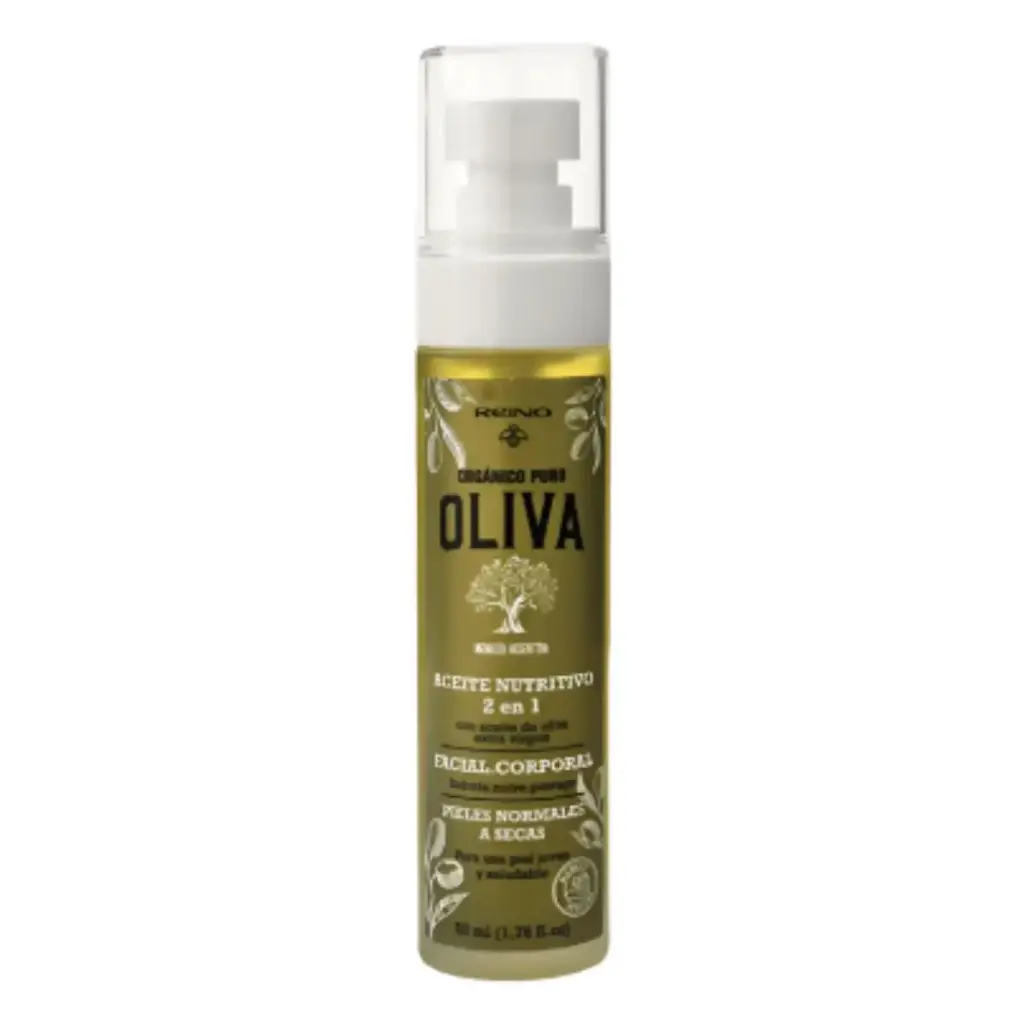 Aceite Facial y Corporal Nutritivo 2 EN 1 Oliva Piel Normal a seca Reino
