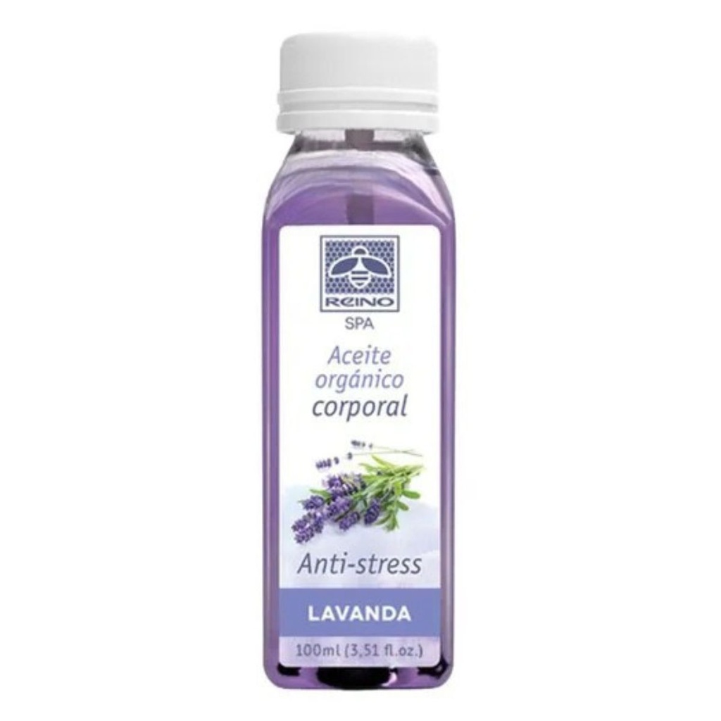 Aceite Orgánico de Lavanda Corporal Anti- Stress Reino