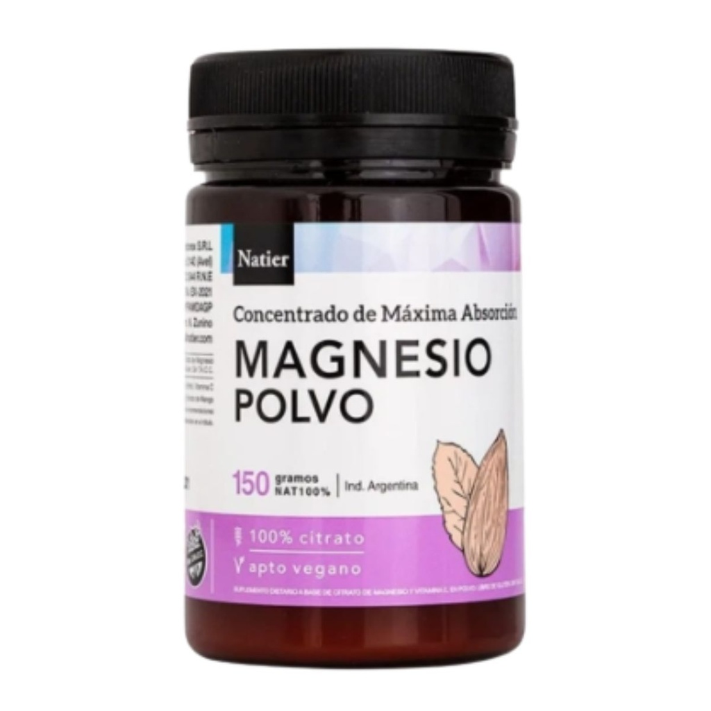 Citrato de Magnesio en Polvo 150 gr Natier