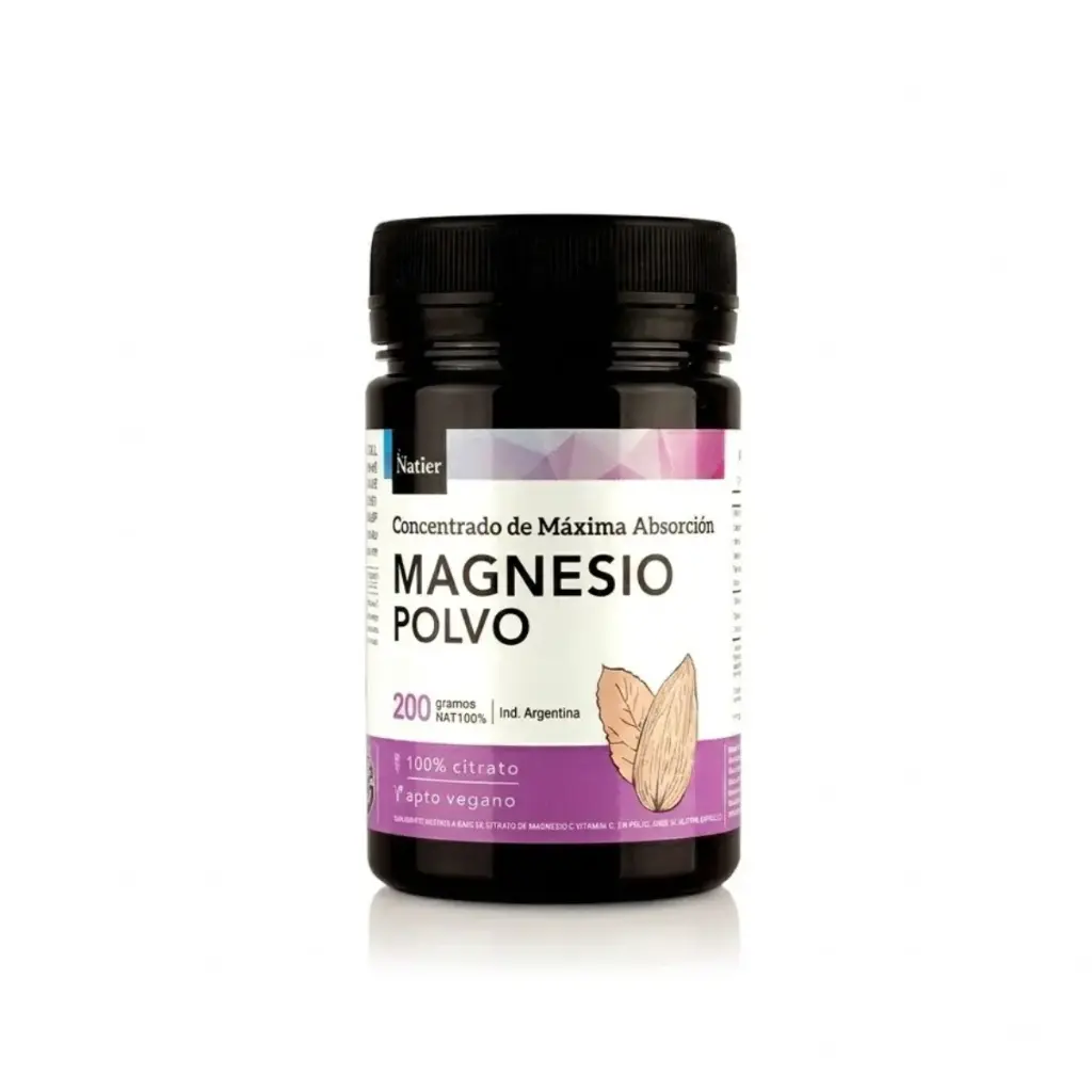 Citrato de Magnesio en Polvo 200 gr Natier