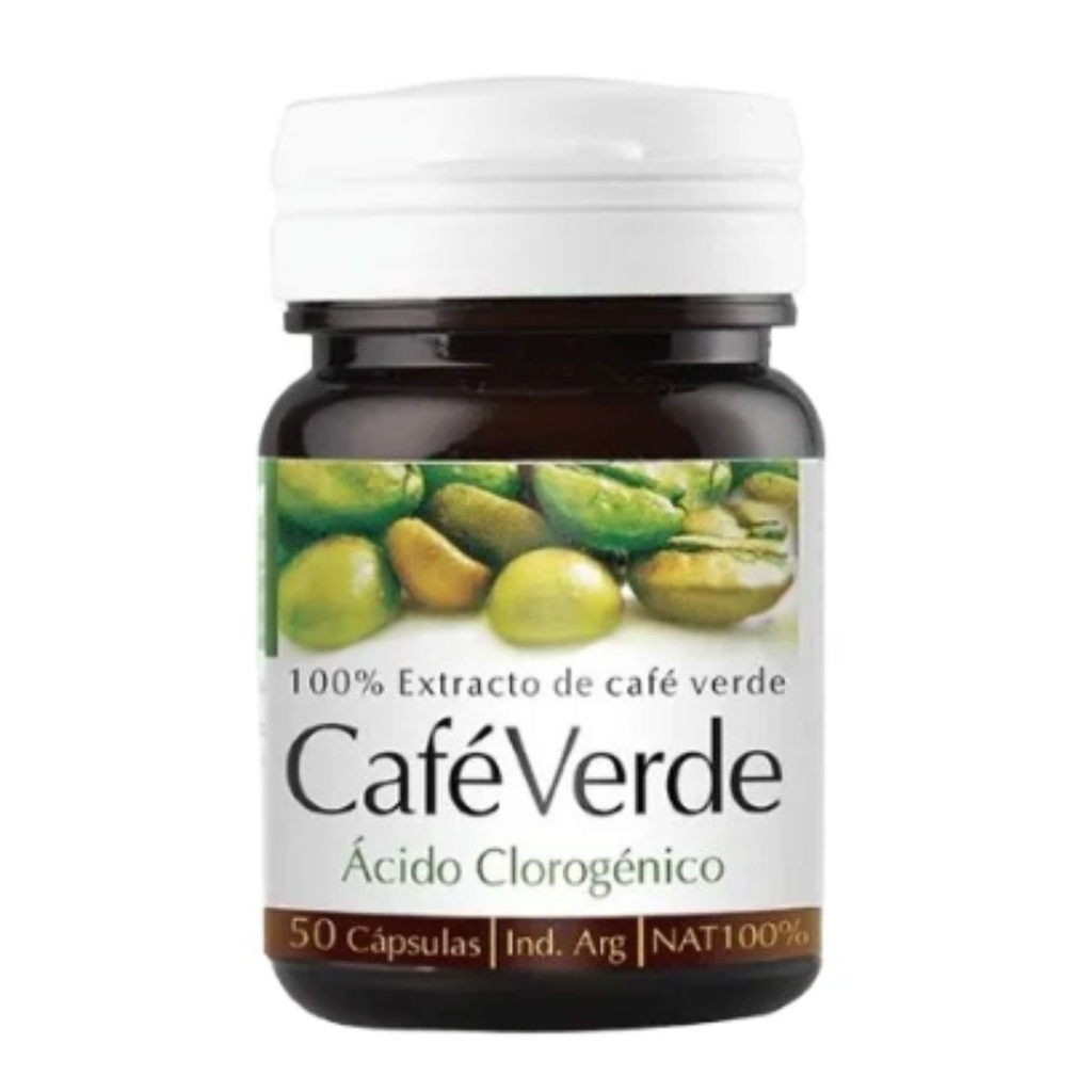 Cápsulas Café Verde Plus Adelgazante Natier