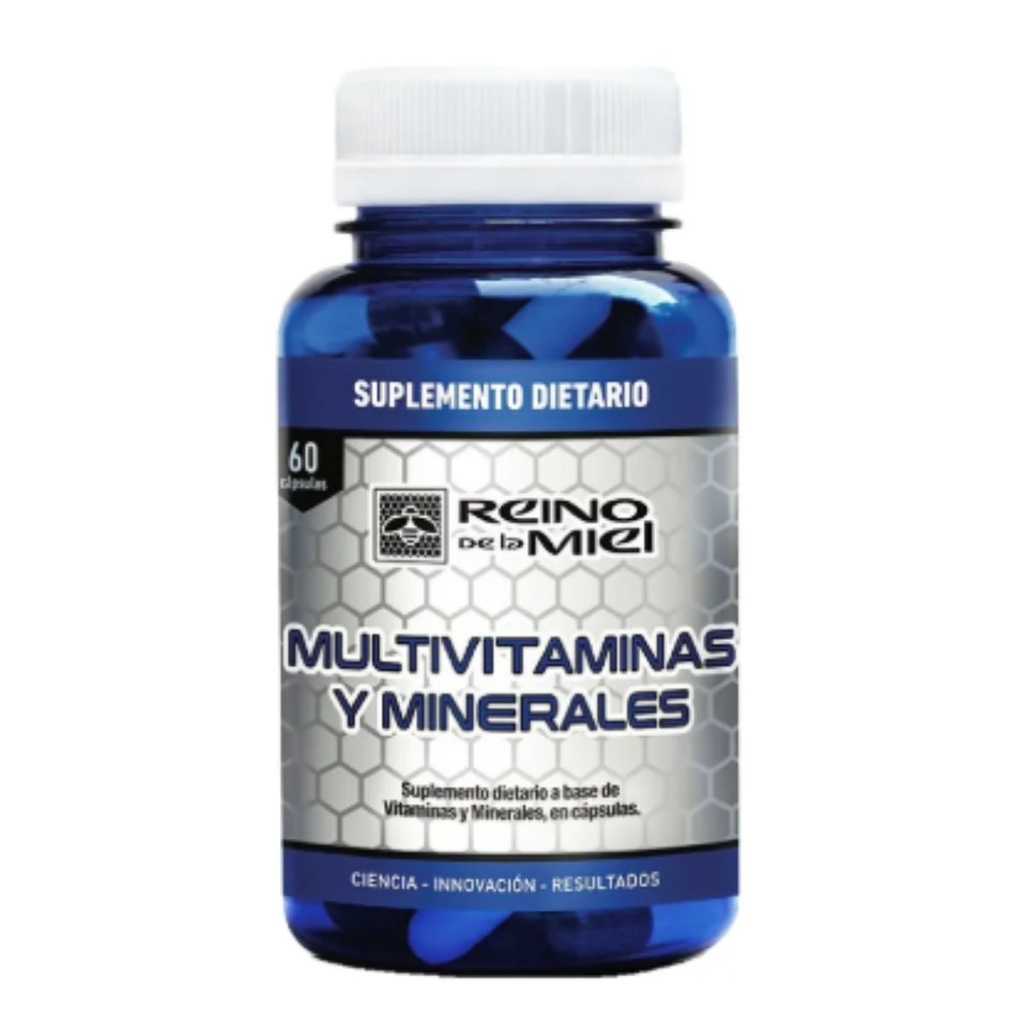 Cápsulas Multivitaminas y Minerales Reino