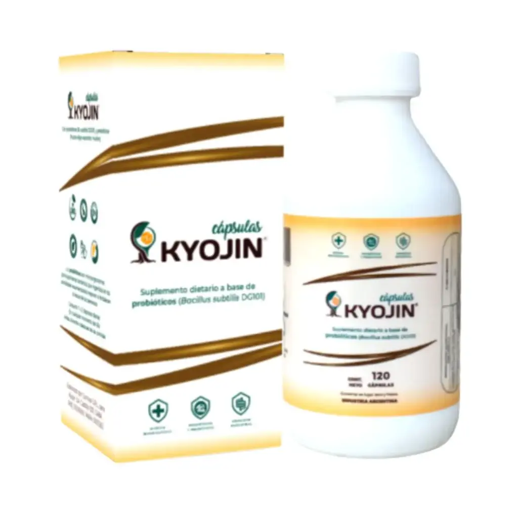 Cápsulas Probióticos + Prebióticos x 120 unidades Kyojin 