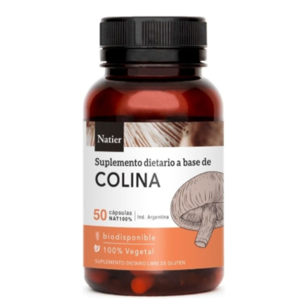 Cápsulas de Colina para la Memoria Natier