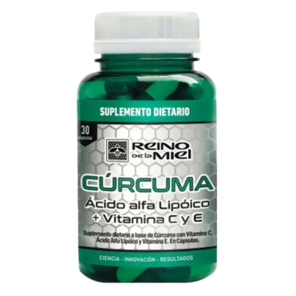 Cápsulas de Cúrcuma Reino