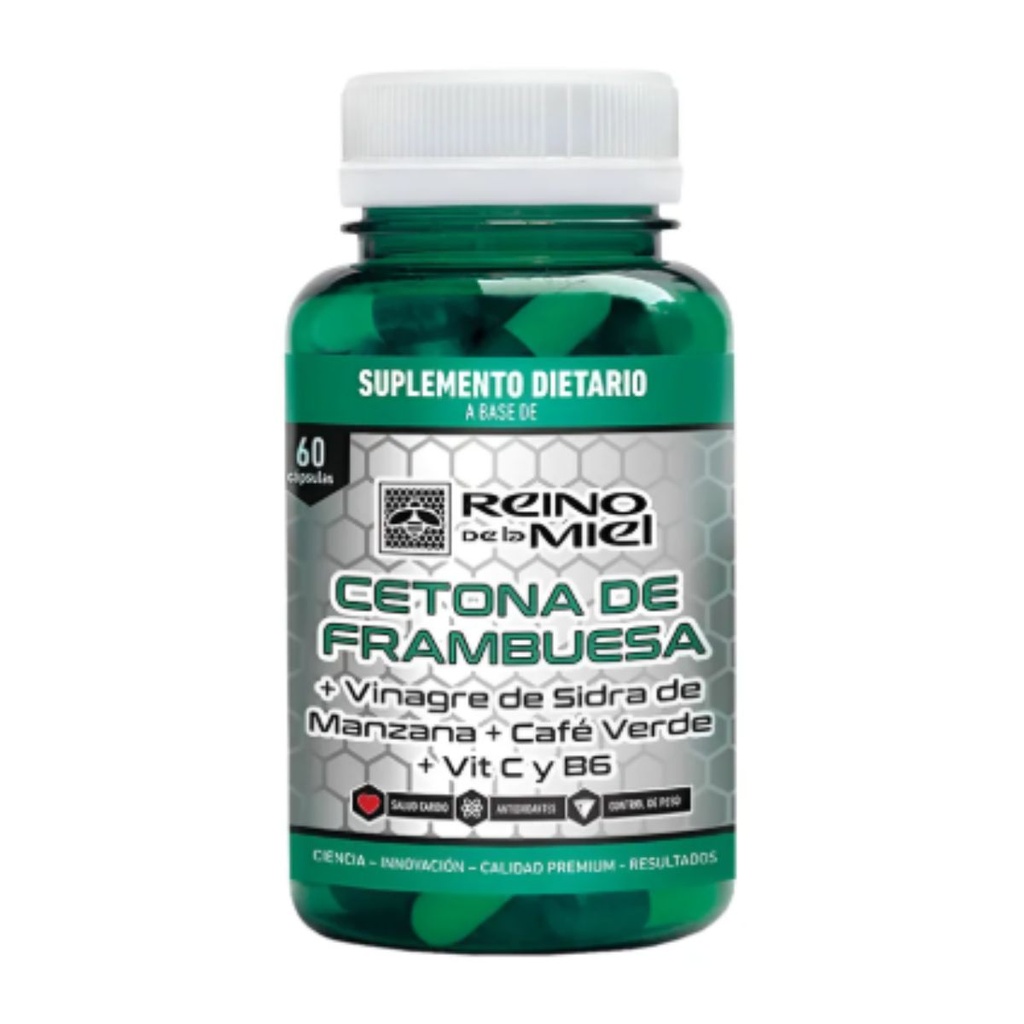 Cápsulas de Frambuesa + Vinagre De Manzana Reino