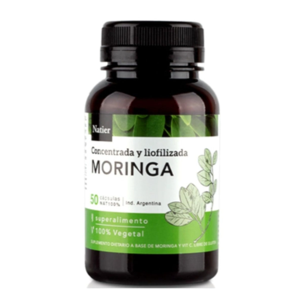 Cápsulas de Moringa Concentrada Natier