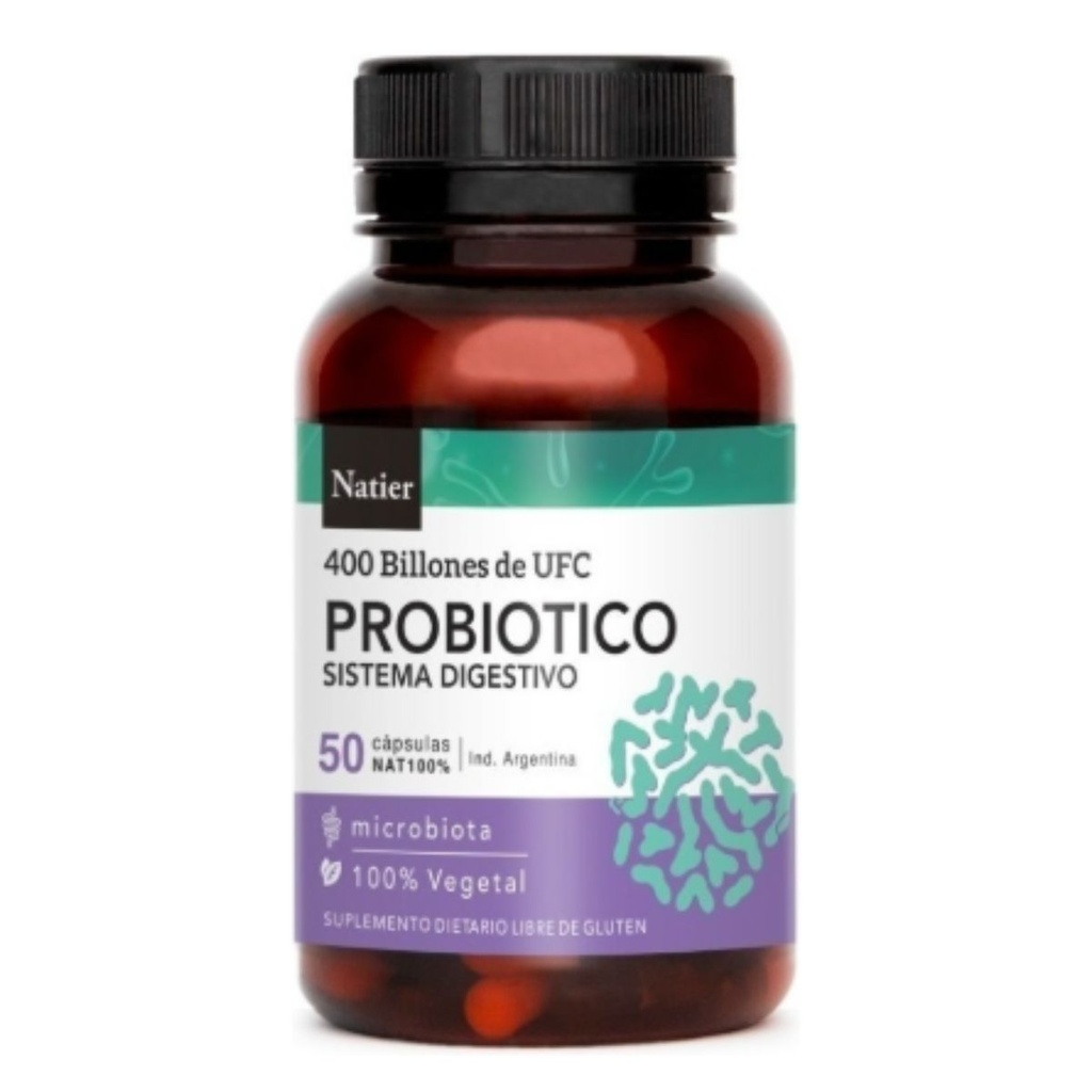 Cápsulas de Probiótico Digestivo Natier