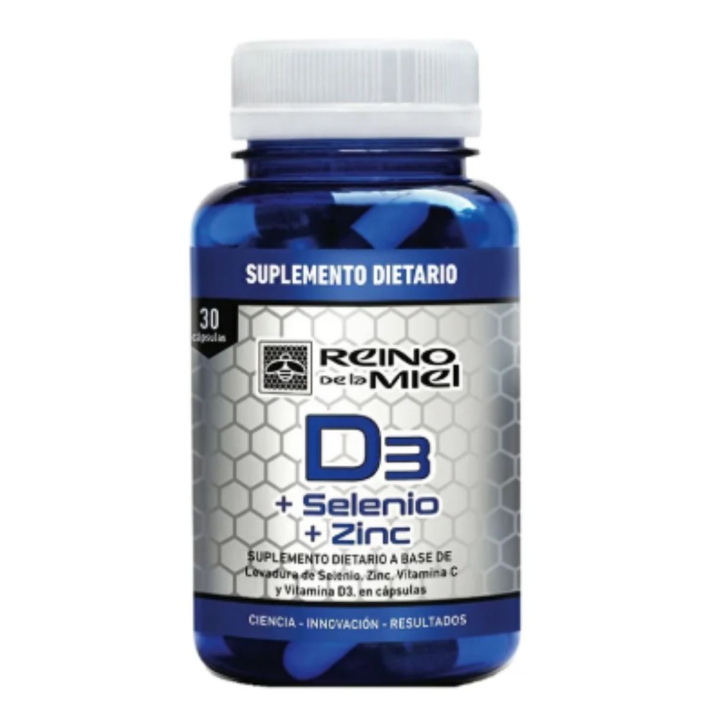 Cápsulas de Vitamina D3 Reino