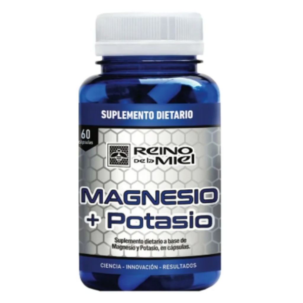 Cápsulas de Magnesio + Potasio Reino