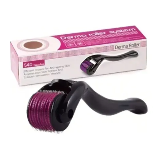 Derma Roller 0,75mm Piel Cabello y Barba Colágeno Irrigación Sanguínea