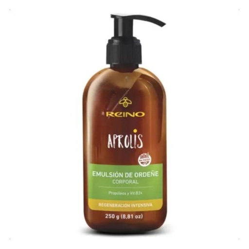 [PB214] Emulsión De Ordeñe con  Propóleos & Vitmaina B3 Hidrata y Calma Reino
