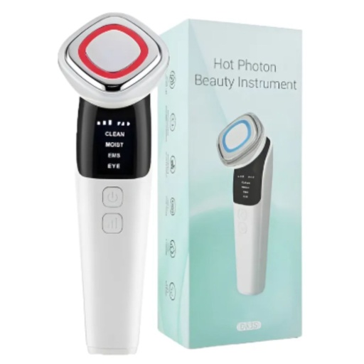 Facial Led Hot Photon Lifting Ems Masajeador 4 en 1