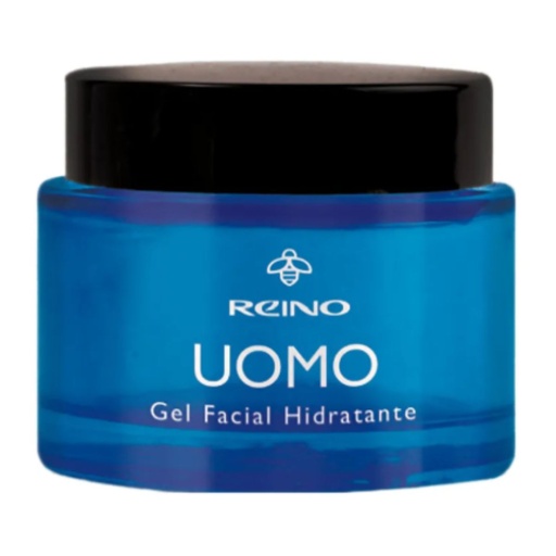 [UOM200] Gel Facial Hidratante Masculino Uomo Refresca y Descongestiona Reino