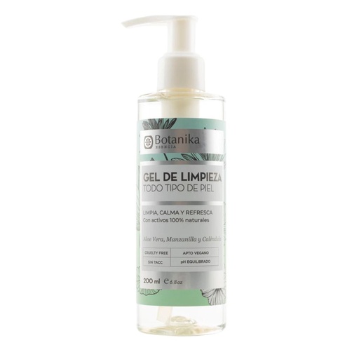 [7798121273405] Gel de Limpieza con Aloe Vera, Manzanilla y Caléndula Botanika