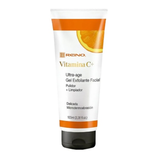 Gel exfoliante Facial Vitamina C Ultra Age Combate Alisa la Piel Reino