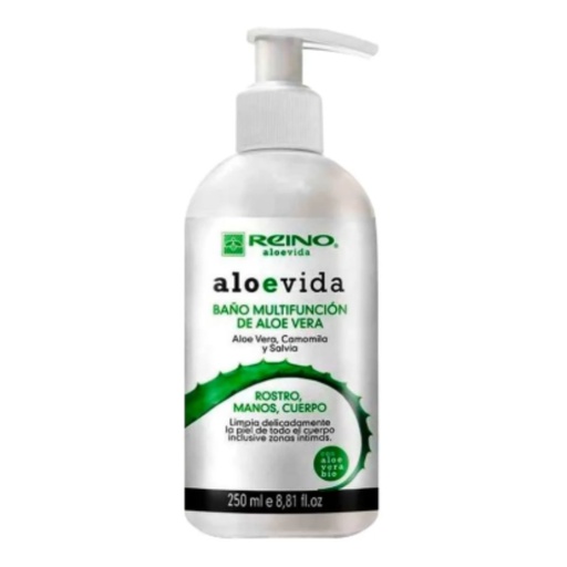 [AVI200] Jabón líquido Baño de Aloe Vera Inclusive Zonas Íntimas Reino