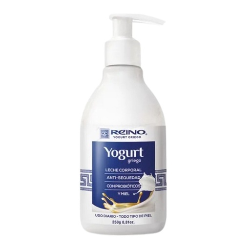 [YOG202] Leche Corporal Anti-Sequedad con Probióticos y Miel Reino