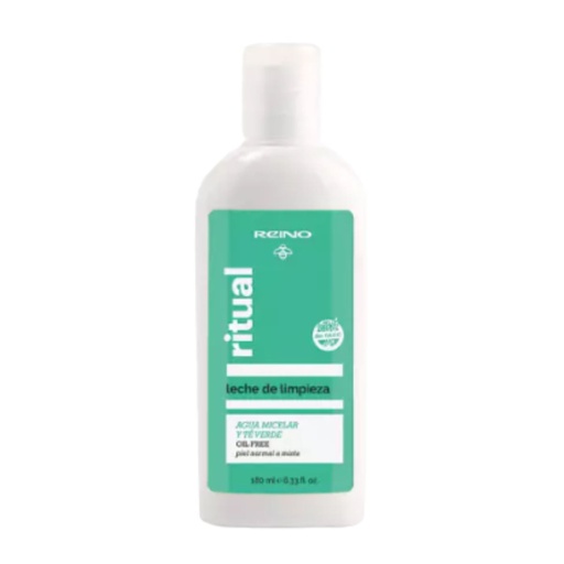 [RI202] Leche de Limpieza Elimina Impurezas Hidratante Ritual Reino