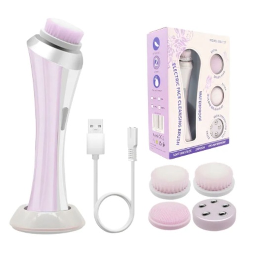 [6936821507371] Limpiador Facial Corporal Giratorio Masajeador 4 En 1