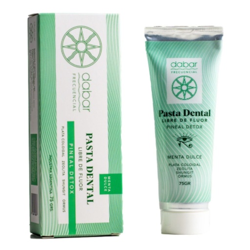 Pasta Dental Detox Libre de Fluor Dabar