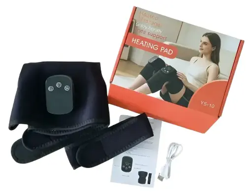 [6985214753857] Rodillera Térmica Masajeadora Vibratoria Recargable 