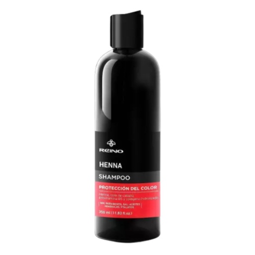 Shampoo Cabellos Teniños y Maltratados Henna Todo Tipo de Color Reino