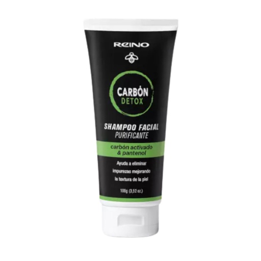 [CD201] Shampoo Facial Purificante Elimina Impurezas y Toxinas Carbon Detóx Reino