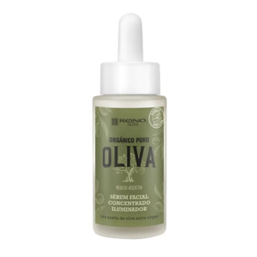 [OLI200] Sérum Facial Concentrado Oliva Hidrata Revitaliza Alisa Arrugas Reino