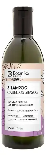 [7798121272347] Shampoo Cabellos Grasos Botanika x 350ml