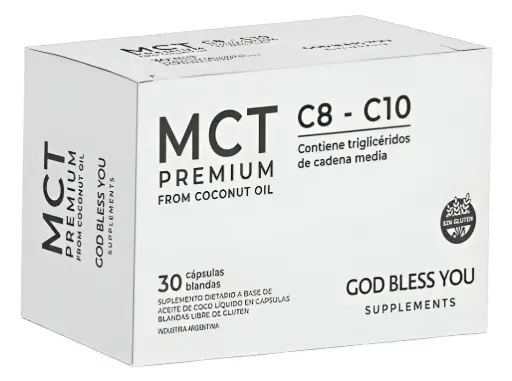 [7798318386017] Cápsulas de Coco MCT Premium x 30 unidades